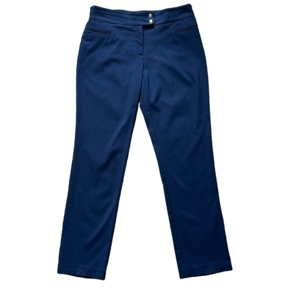 Style & Co. Women's Navy Tapered Trouser Pants‎ Sz. 10